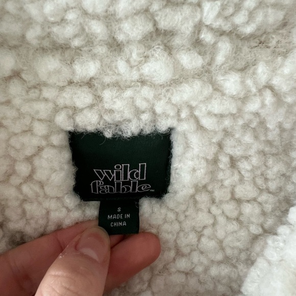 suede and sherpa coat - Picture 8 of 8